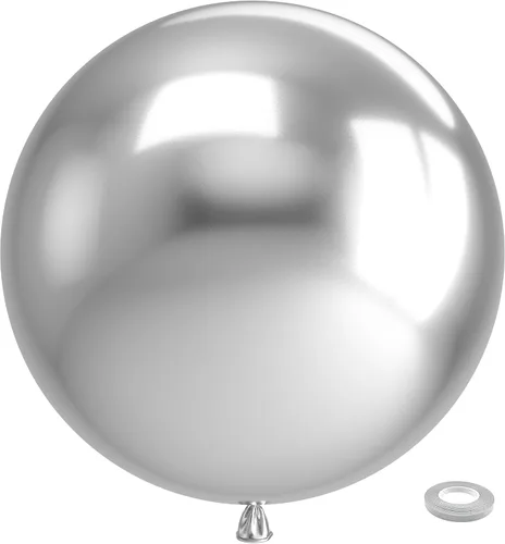 Vista 107 de Bezente Paquete de 150 globos de látex mate color burdeos de 5 pulgadas rojo (07-Red-G42)