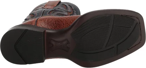 Vista 4 de Ariat Rowder Venttek 360 - Botas de punta cuadrada para hombre color azul marrón