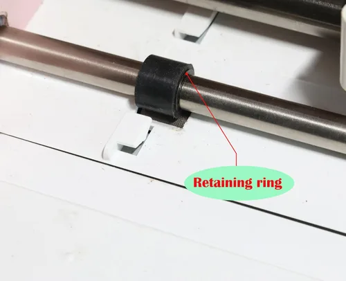 Vista 4 de Anillos de clip de retención compatibles con Cricut Maker y Explore air, evitan que la rueda de rodillo de goma se mueva, resolución de rodillo