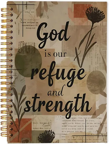 Vista 21 de Faith Can Move Mountains - Cuaderno cristiano - Regalos cristianos inspiradores para mujeres, cuadernos de diario bíblico para tomar notas, cuaderno