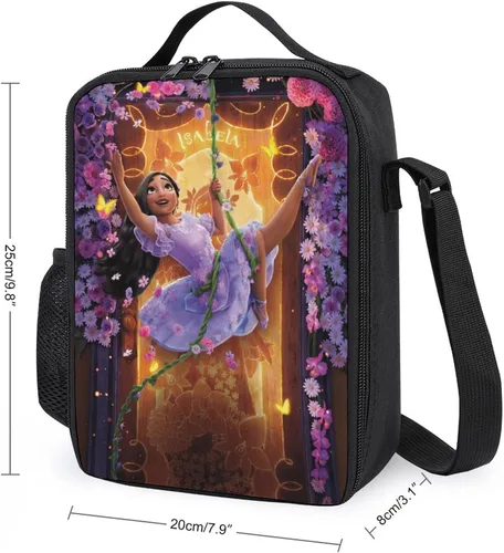 Vista 3 de Juego de mochila de anime, bolsa de libros, impermeable, aislada, bolsa de almuerzo, estuche de 3 piezas, 4, talla única