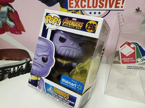Vista 7 de Funko Pop Avengers Infinity War Thanos Vinilo Bobblehead Variant Figura 296