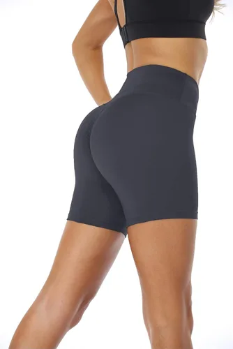 Vista 6 de CADMUS Women's High Waisted 6" 10" Spandex Yoga Short Butt Lifting