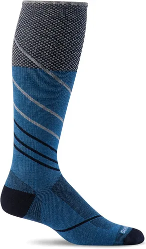 Vista 5 de Sockwell Calcetines de compresión graduados Pulse OTC Firm para hombre Carbón