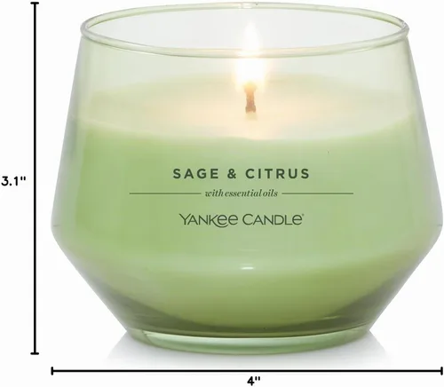 Vista 9 de Yankee Candle - Vela perfumada Studio con hasta 50 horas de tiempo de combustión, mezcla de cera vegetal prémium para una combustión constante, vela