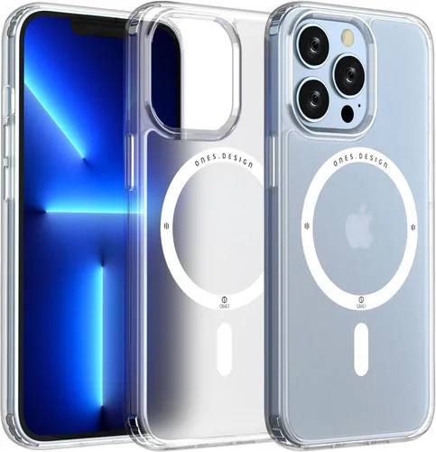 Vista 13 de ONES Funda delgada transparente para iPhone 8 Plus/7 Plus, PC + TPU híbrido, protección contra caídas de grado militar [antiamarillamiento], funda