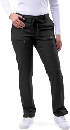 Vista 27 de Adar Pro Scrubs - Pantalones ajustados de yoga para mujer Manzana
