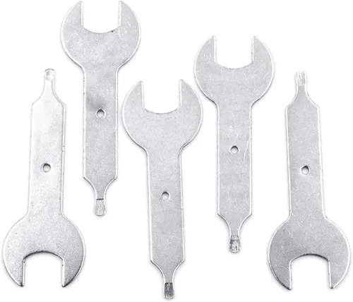 Vista 4 de COOLHOOD Llave de pinza de acero inoxidable para máquina de grabado, herramienta de herramientas de tuerca, llave inglesa para amoladora eléctrica