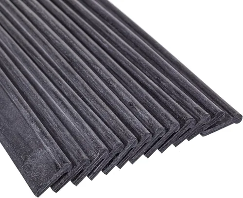 Vista 2 de UNGER Commercial ErgoTec - Escobilla de goma suave de 12 pulgadas, 12 unidades, RT300 Goma de repuesto duradera para limpiacristales de ventanas