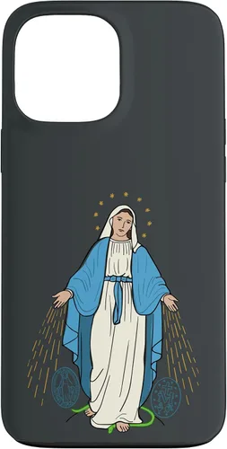 Vista 24 de Nuestra Señora de Gracia - Funda Milagrosa Virgen de la Medalla para iPhone 17