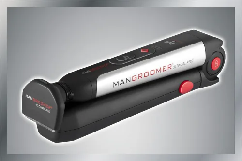 Vista 14 de Mangroomer Ultimate Pro Back Shaver con asa 2 cabezas de shock absorber Flex, Bisagra de energía, Extreme Reach y Power Burst