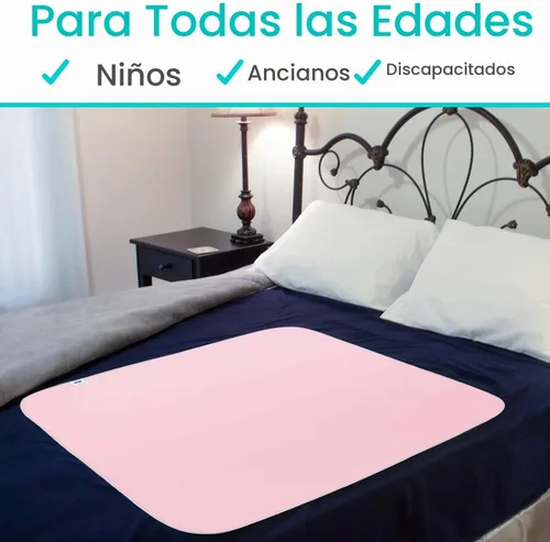 Vista 8 de Vive Almohadillas de cama para incontinencia lavables, protección contra