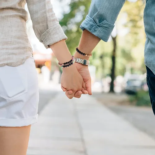 Vista 5 de YISSION Pulseras de cristal curativo de piedras semipreciosas de aceite esencial con cuentas para hombres, mujeres y niñas, juego de alivio