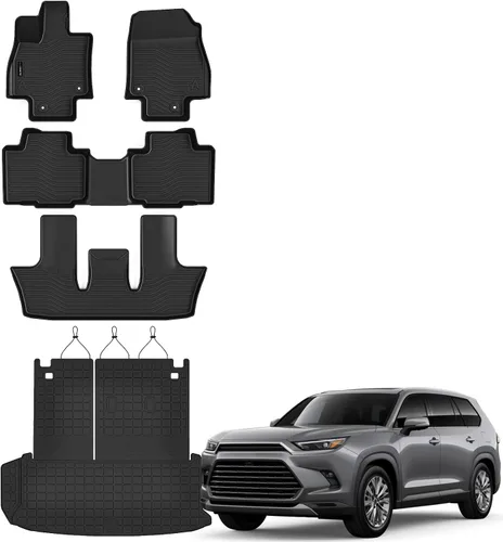 Vista 26 de AUXKO Tapete de carga para todo tipo de clima para Toyota 4Runner 2026 2025 gasolina de 5 plazas