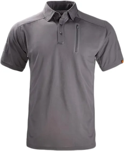 Vista 6 de HARGLESMAN Polo táctico de manga corta para hombre (S-3XL)