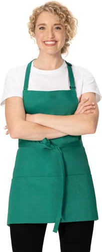 Vista 20 de Chef Works - Delantal unisex de tres bolsillos