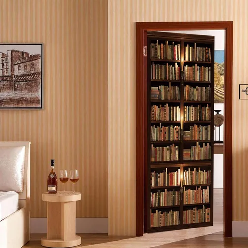 Vista 4 de TUOKING Adhesivo para puerta, calcomanías de vinilo para puerta, mural autoadhesivo para decoración del hogar, 30.3 pulgadas de ancho x 78.7