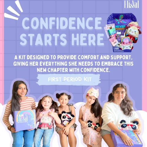 Vista 6 de Primer Kit de Período Regalo para Niñas de 9-12 años - Kit de Inicio de Período para Preadolescentes de 10-12 años - Esenciales de Emergencia