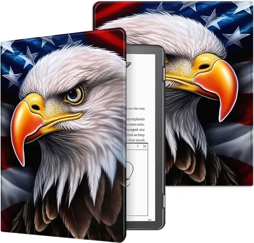 Vista 99 de Funda para Kindle básico de 6 pulgadas (11.ª generación), múltiples ángulos, piel sintética, delgada, con función de encendido y apagado automático