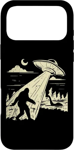 Vista 22 de UFO Bigfoot Sasquatch Lochness Monster Funny Believe - Funda de regalo para iPhone 17