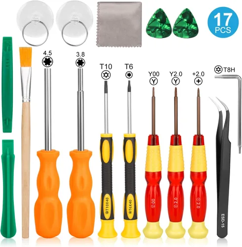 Vista 9 de Destornillador Triwing para Nintendo de Keten kit de herramientas de reparación profesional destornillador triwing para Nintendo New 3DS y Nintendo