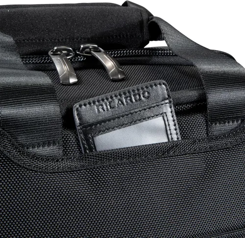 Vista 6 de Ricardo Beverly Hills Flight Essentials Softside Deluxe - Bolsa de embarque de lujo, tela de nailon balístico duradera, resistente al agua y a