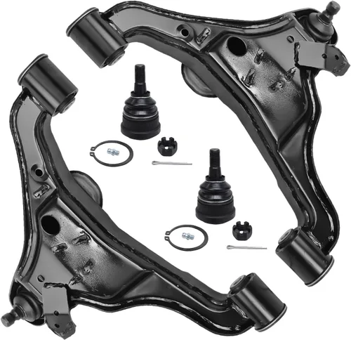 Vista 189 de Detroit Axle - Barras estabilizadoras de brazos de control delanteros 4WD para Ford 2005-2008 F-150 Lincoln Mark LT, 2 brazos de control superiores