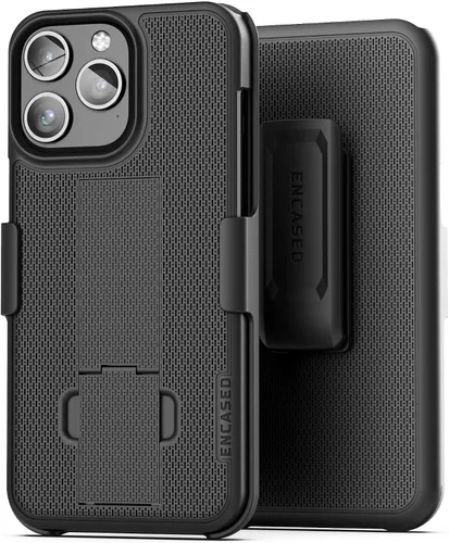 Vista 14 de Encased Funda para cinturón iPhone 11 con clip (Serie DuraClip) Funda ultradelgada con funda (Negro)