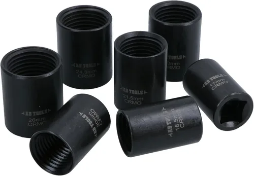 Vista 4 de 7pc 1/2" drive twist socket set/wheel lock nut remover/removal U.S.PRO AT136
