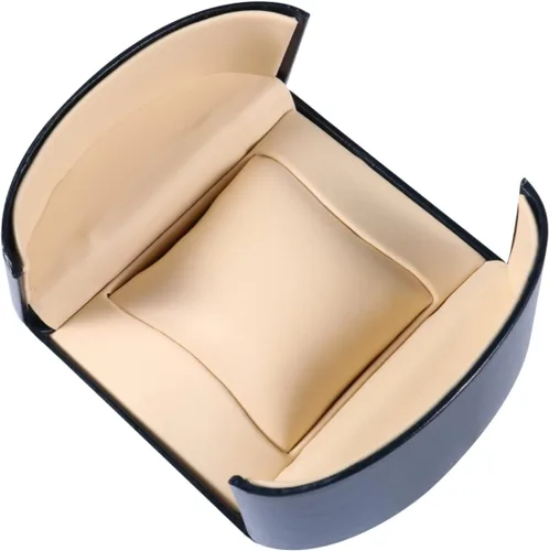 Vista 2 de 2 unids caja de reloj portátil para hombre organizador de joyas estuche para relojes de hombre mujeres reloj caso soporte de reloj caja