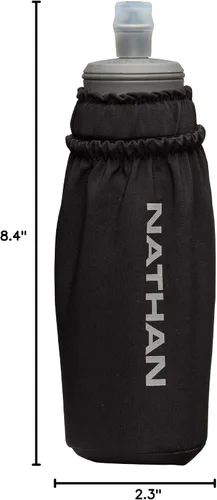 Vista 10 de Nathan - Pinnacle - Frasco suave de 14 onzas, negro/plateado reflectante OSFM