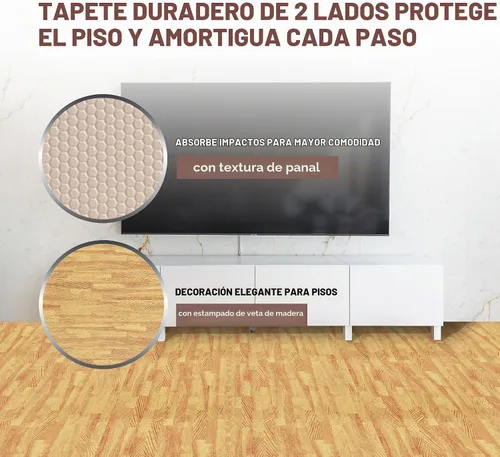Vista 3 de Yes4All Alfombrillas Entrelazadas de EVA, Baldosas de Suelo tipo Rompecabezas, Acolchado de Suelo de Espuma con Borde para Muebles, Espacio