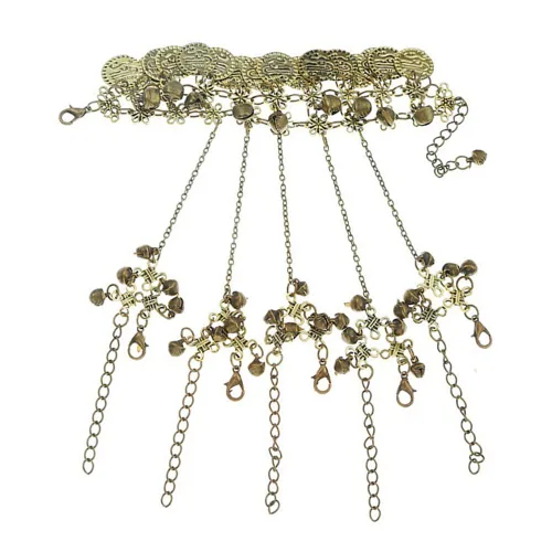 Vista 5 de Gargantilla ajustable de serpiente escorpión flexible para mujer, gargantilla de serpiente punk flexible, multiusos, collar Medusa Hollween