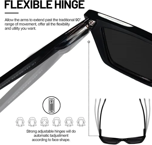 Vista 3 de WEMOOTANTS Polarized Sunglasses for Women UV Protection Sun Glasses Outdoor