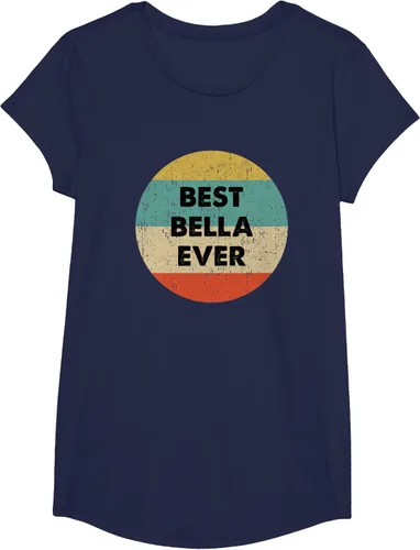Vista 30 de Bella Name - Camiseta, Negro, S