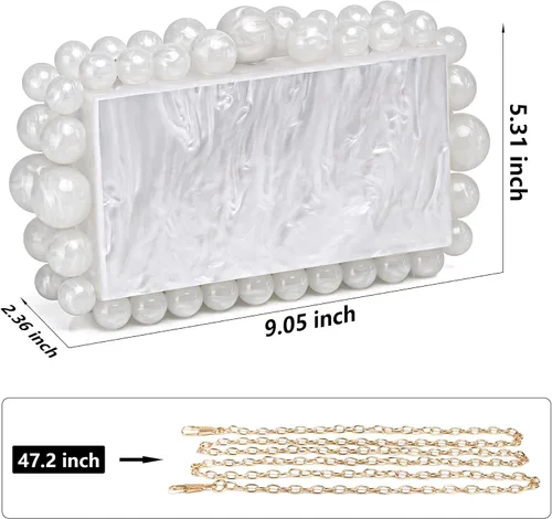 Vista 6 de Bolso de noche dorado, bolso de mano geométrico de noche, bolsos dorados metálicos, bolsos de noche para bodas, fiestas y noches formales