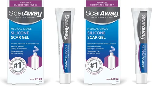 Vista 12 de Gel de Cicatrización de Silicona para Niños ScarAway, 100% de Grado Médico, Ayuda a Mejorar el Tamaño, Color y Textura de Cicatrizes Hipertrofias
