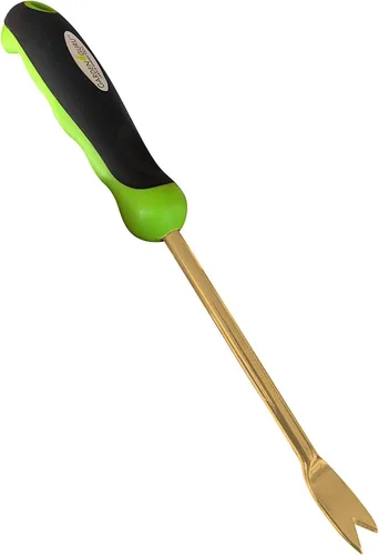 Vista 12 de Garden Guru Extractor de grietas de patio, herramienta para eliminar diente de león y raíces - arrancador de malas hierbas de acero inoxidable