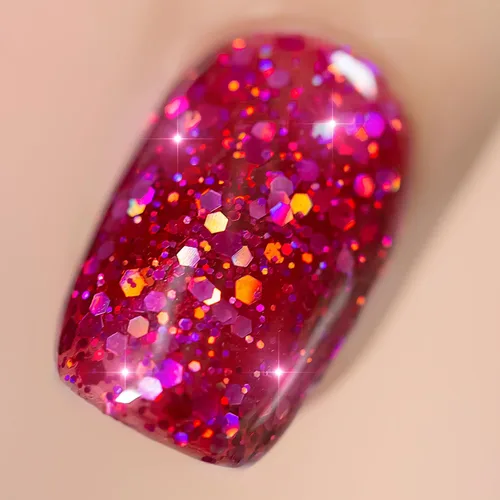 Vista 22 de YTD Likomey - Juego de esmaltes de uñas de gel de ojo de gato, 8 colores con purpurina magnética de cristal, borgoña, rojo, negro, verde, ciruela