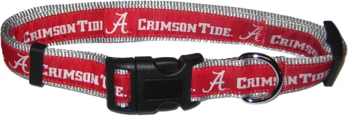 Vista 12 de Pets First Accesorios Universitarios para Mascotas, Collar para Perro, Alabama Crimson Tide, Pequeño