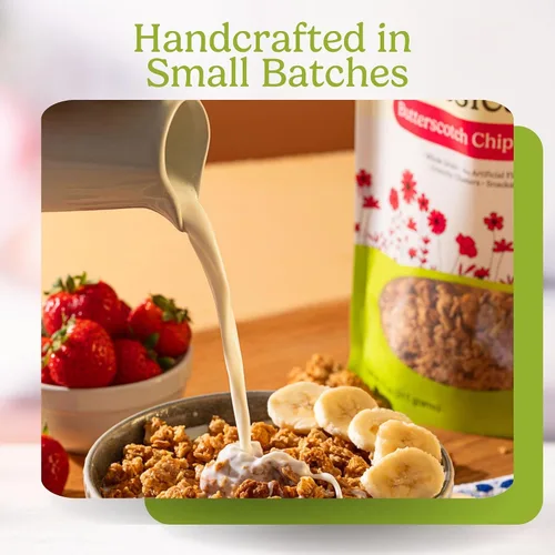 Vista 4 de Jessica's Butterscotch Chip Granola - Hecho a mano, sin gluten, grano entero, 11 onzas (paquete de 3)