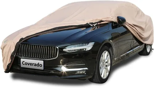 Vista 10 de Coverado - Funda impermeable para todo clima, protección completa, puerta con cremallera, forro de algodón, protección ultravioleta a prueba
