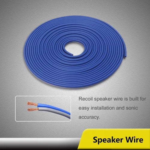 Vista 7 de Recoil RCK0D True 1/0 Gauge Car Audio Dual Amplificadores CCA cableado Kits de instalación con cable OFC RCA