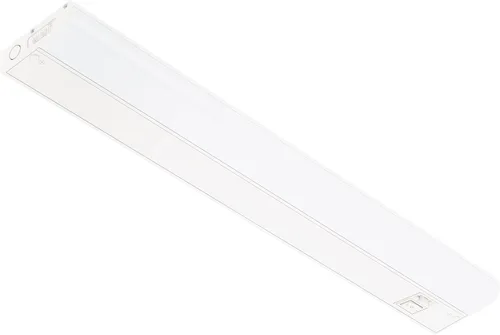 Vista 15 de Getinlight 30,48 cm de luz LED para debajo de gabinete, solo cableada, de 3 colores, seleccionable 3000K/4000K/5000K, regulable, acabado en blanco
