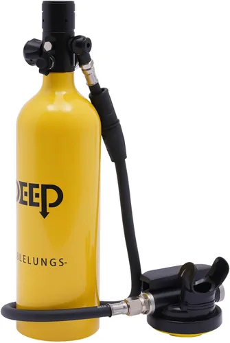 Vista 8 de Mini juego de buceo, tanque de buceo de 0.5L con bomba, kit de tanque de buceo de respiración subacuática de 4500 PSI, buceo, buceo, esnórquel