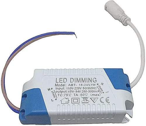 Vista 7 de Regulable 3W Corriente constante de alta potencia LED Conductor entrada AC110V Salida 10V Fuente de alimentación externa LED Lámpara de techo