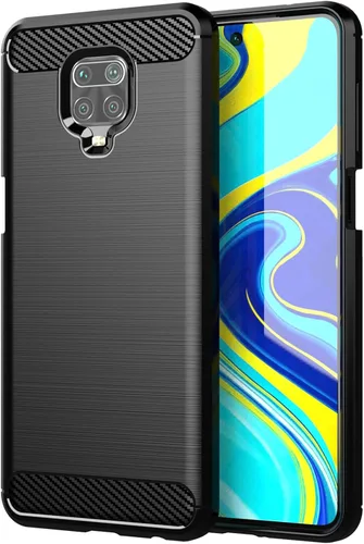 Vista 10 de Funda protectora para Xiaomi Redmi Note 8 de fibra de carbono, TPU suave, antideslizante, duradera, ligera, protectora para Redmi Note 8, negro