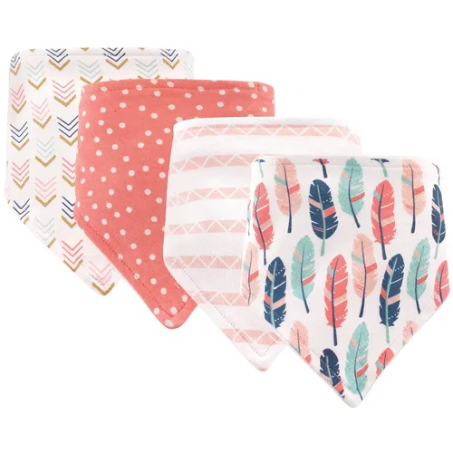 Vista 13 de Hudson Baby Baberos unisex de algodón para bebé, avión, talla única (paquete de 2)