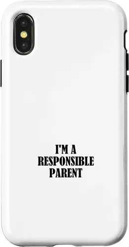 Vista 5 de iPhone 16 I'm a responsible parent Case