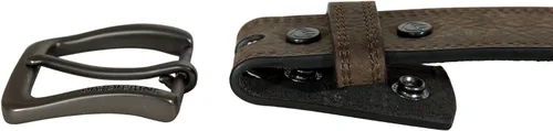 Vista 3 de Wolverine Men's Full Grain Leather Work Belt Workwear Heavy Duty Utility Rugged Durable Metal Buckle